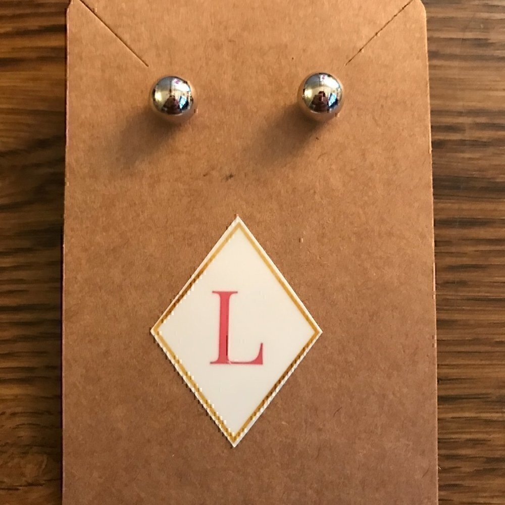 NWT Gold Fashion Stud Ball Earrings